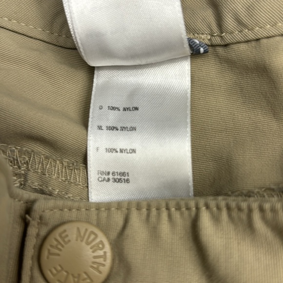 North face convertible pants / shorts size 4 - Picture 4 of 8